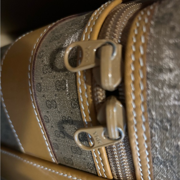 Vintage Gucci Boston Sherry Line GG Travel  Leather  suitcase - Picture 5 of 16